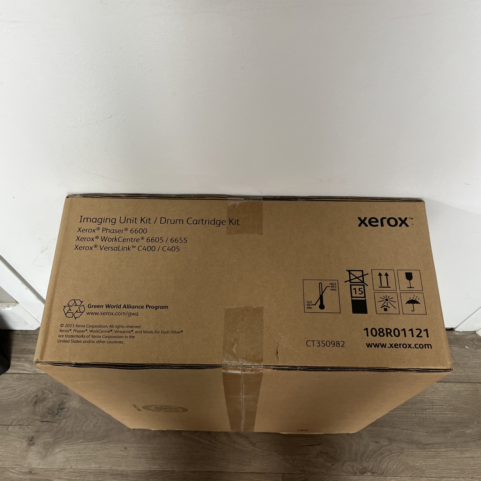 Xerox 108R01121 Imaging Unit kit 60000 Page Yield For 6600 C400 New Sealed (T3)