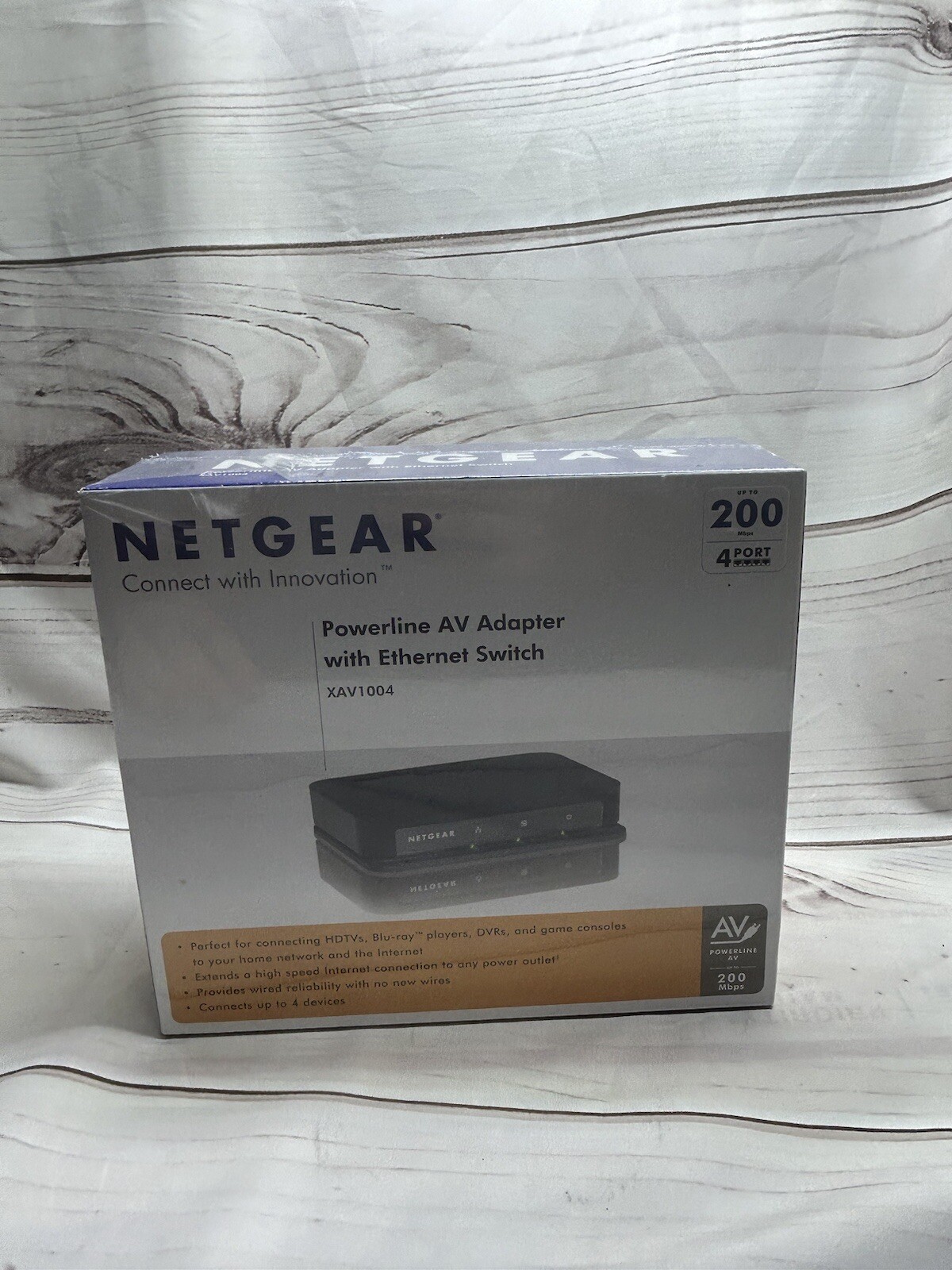 Netgear XAVB1004 Powerline AV (Home Theater Internet Connection Kit)