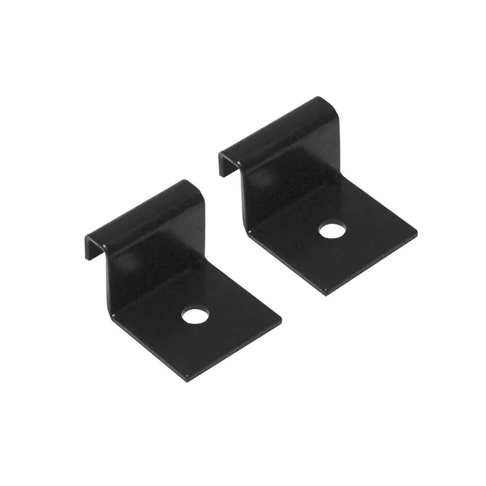 ICC ICCMSLVWBK Runway Wall Bracket Black For Ladder Rack Systems Package Of 2