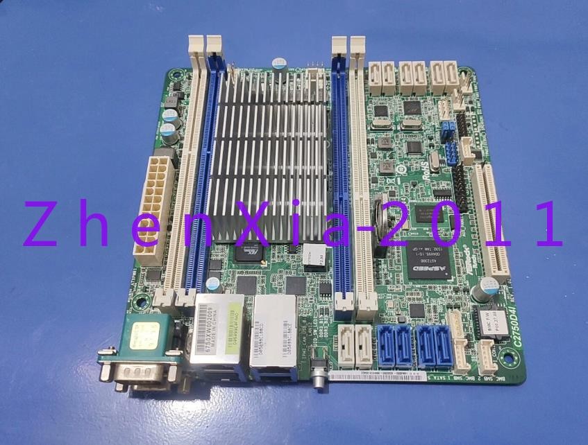 1pc used ASRock Rack C2750D4I motherboard