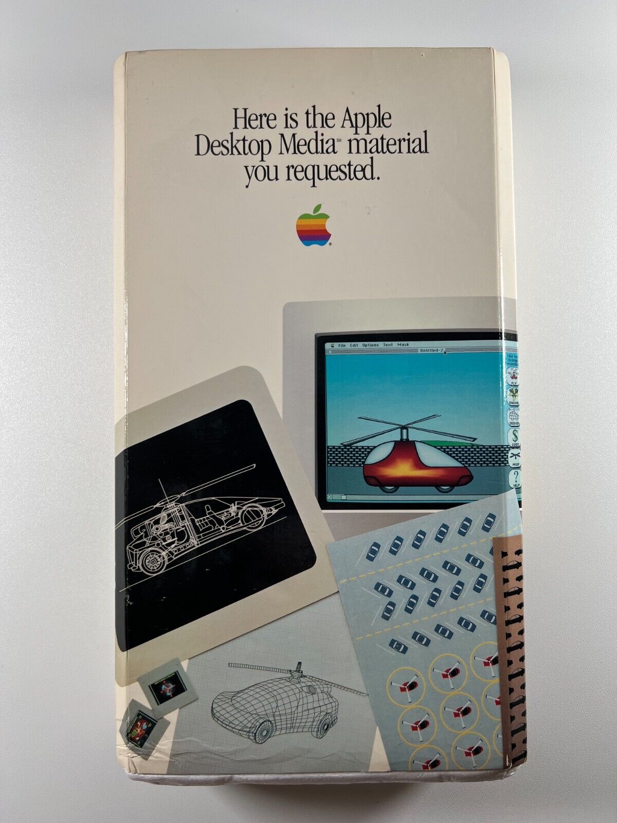 *VINTAGE* 1989 “The World of Apple Desktop Media” VHS & Marketing Materials