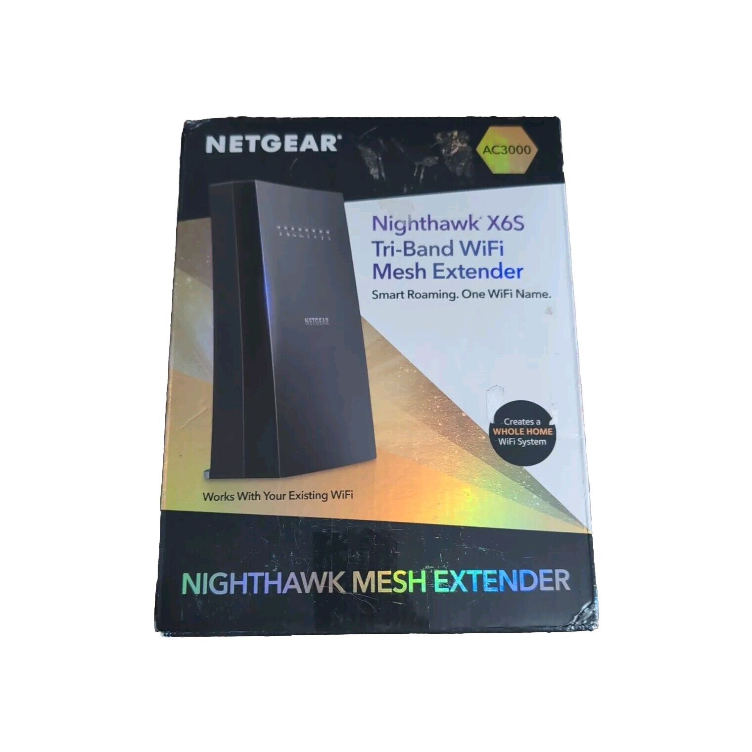 NETGEAR Nighthawk X6S AC3000 EX8000 Tri-band WiFi Mesh Extender *NEW*Sealed.