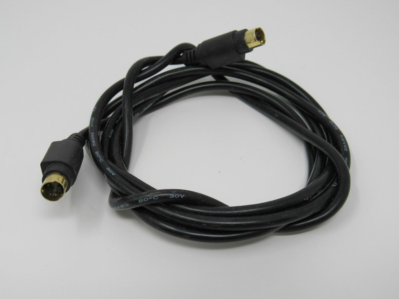 Standard S Video Cable Black 5.5ft