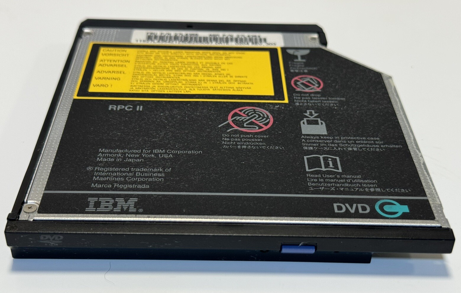 💻📀 VTG IBM ThinkPad H-L DATA STORAGE GDR-8081N DVD-ROM DRIVE 27L4355, 27L4354