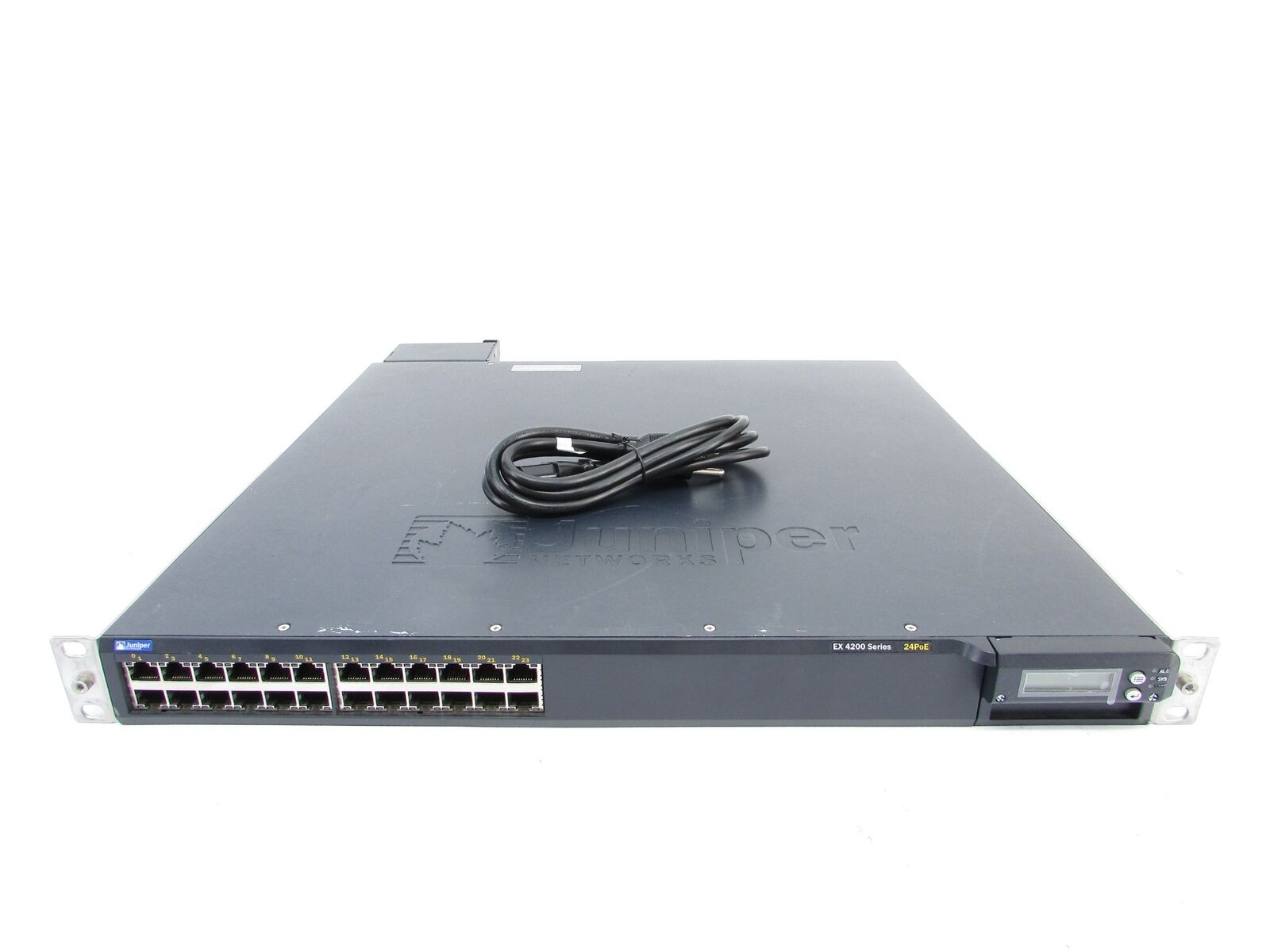 Juniper EX4200-24T 24 Port 10/100/1000BASE-T Ethernet Switch With Power Cable