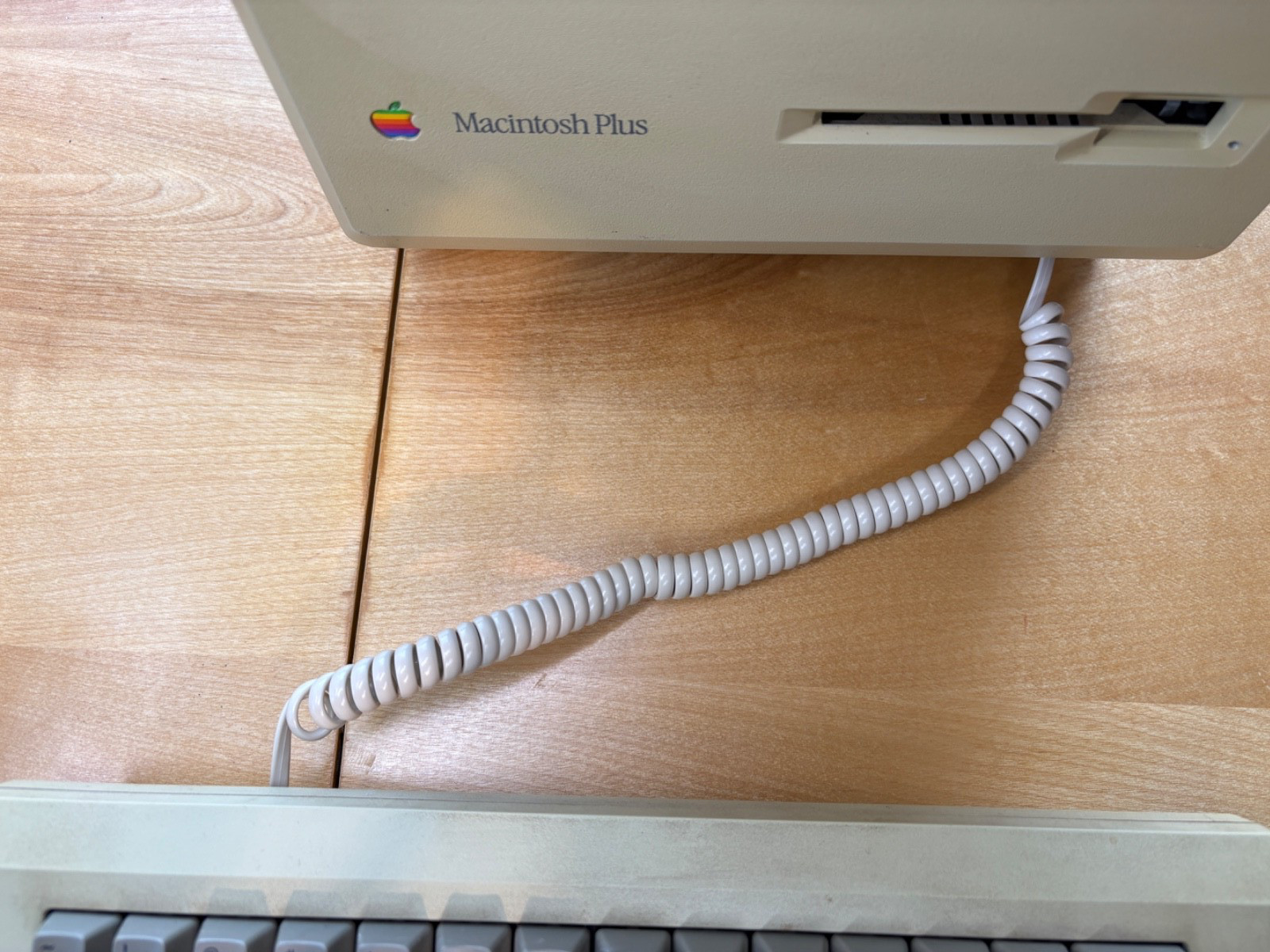 Keyboard Cable Cord - Apple Macintosh Mac 128K 512K 512Ke Plus