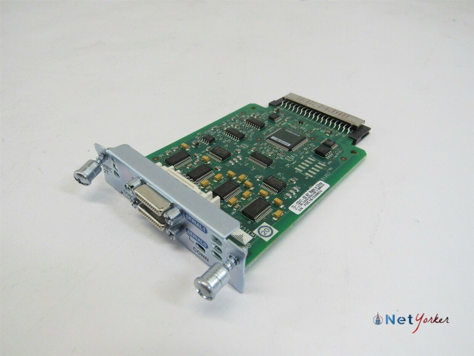 GENUINE CISCO HWIC-2T - 2 Port WAN Interface Card - 1 YR WARRANTY - Same Day Shi