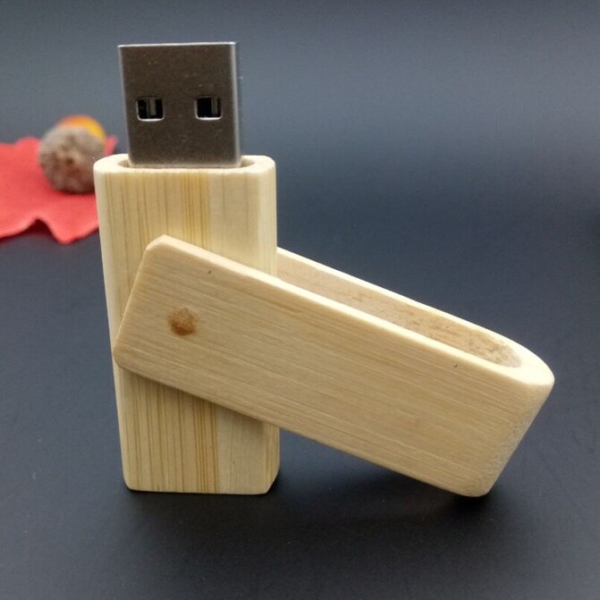 Bamboo USB Drive 32gb Storage Home Office Eco-Friendly & Sustainable Materials