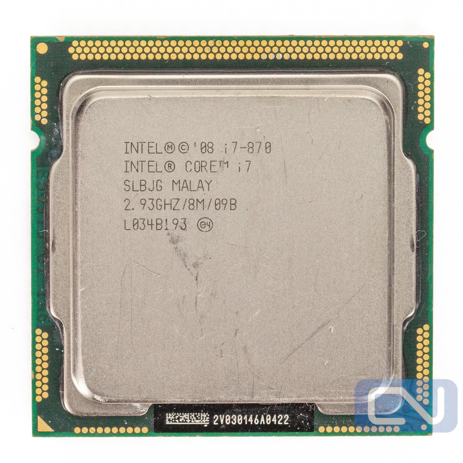 Intel Core i7-870 SLBJG 2.93GHz 8MB 4-Core LGA1156 B Grade CPU Processor