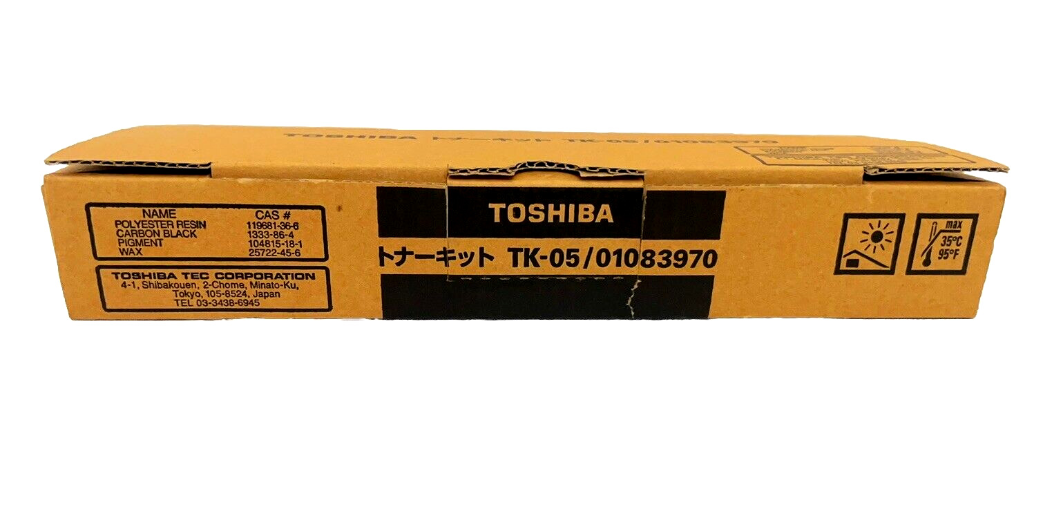 TOSHIBA TK-05/01083970 - BLACK Toner Kit New Open Box OEM