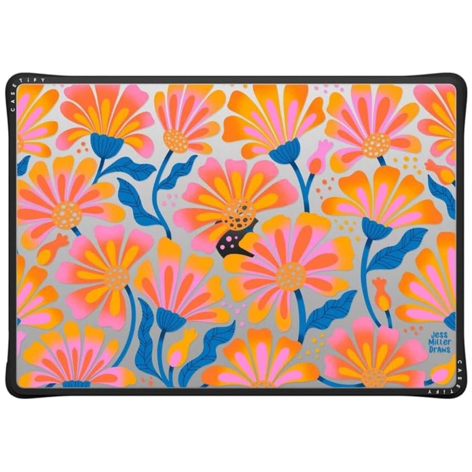 Sleek Slim Fit MacBook Pro 16" Case - Durable Cushioned Protection in Lazy Daisy