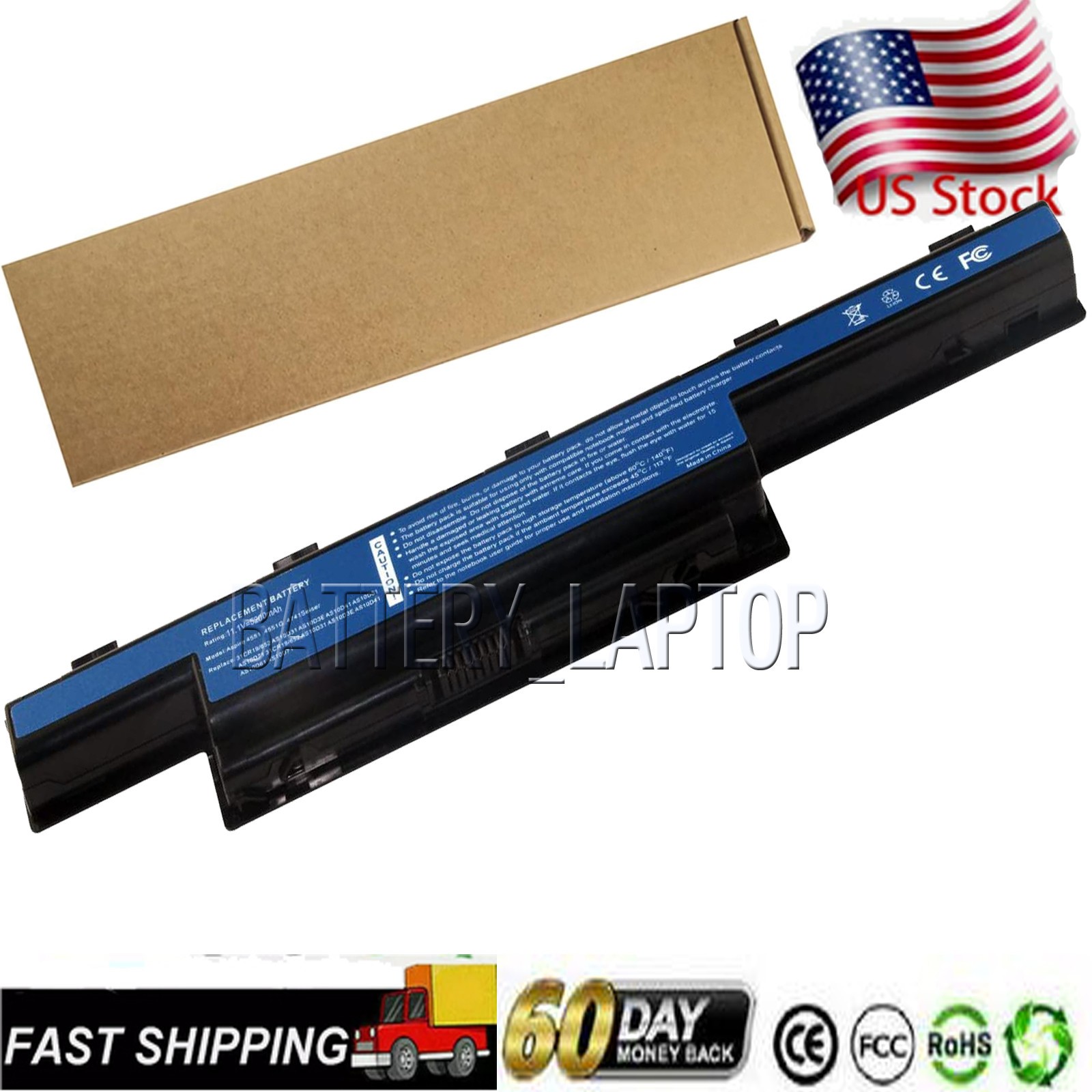 Battery For Acer Aspire E1-731 E1-531 E1-531-2697 E1-531-4444 E1-571 E1-571-6492