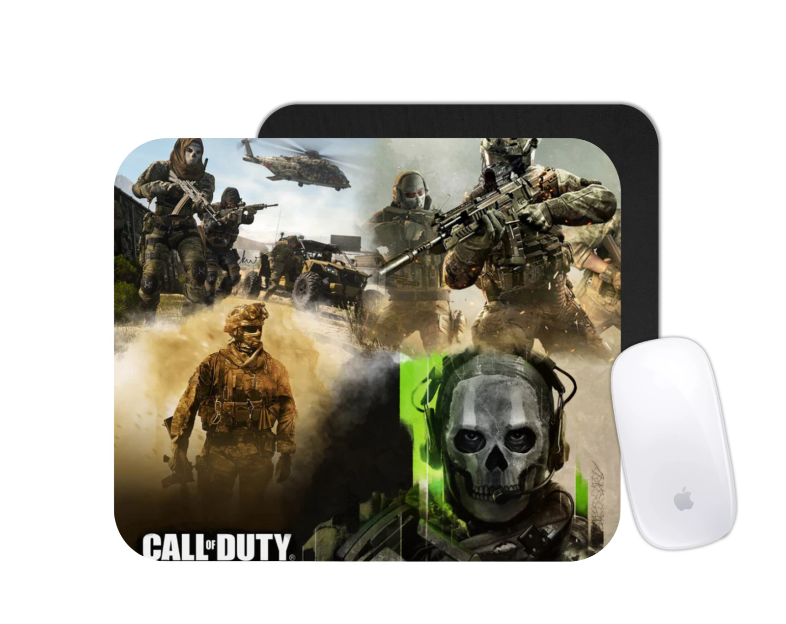 Call of Duty Mouse Pad | Military Shooter Desk Mat | Custom Gaming Gift
