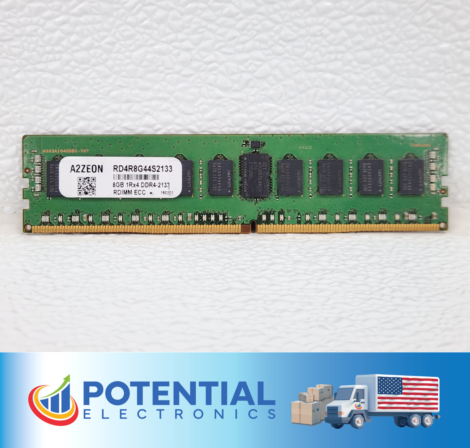 A2ZEON RD4R8G44S2133 8GB (1x8GB) 1Rx4 DDR4-2133 Server Memory