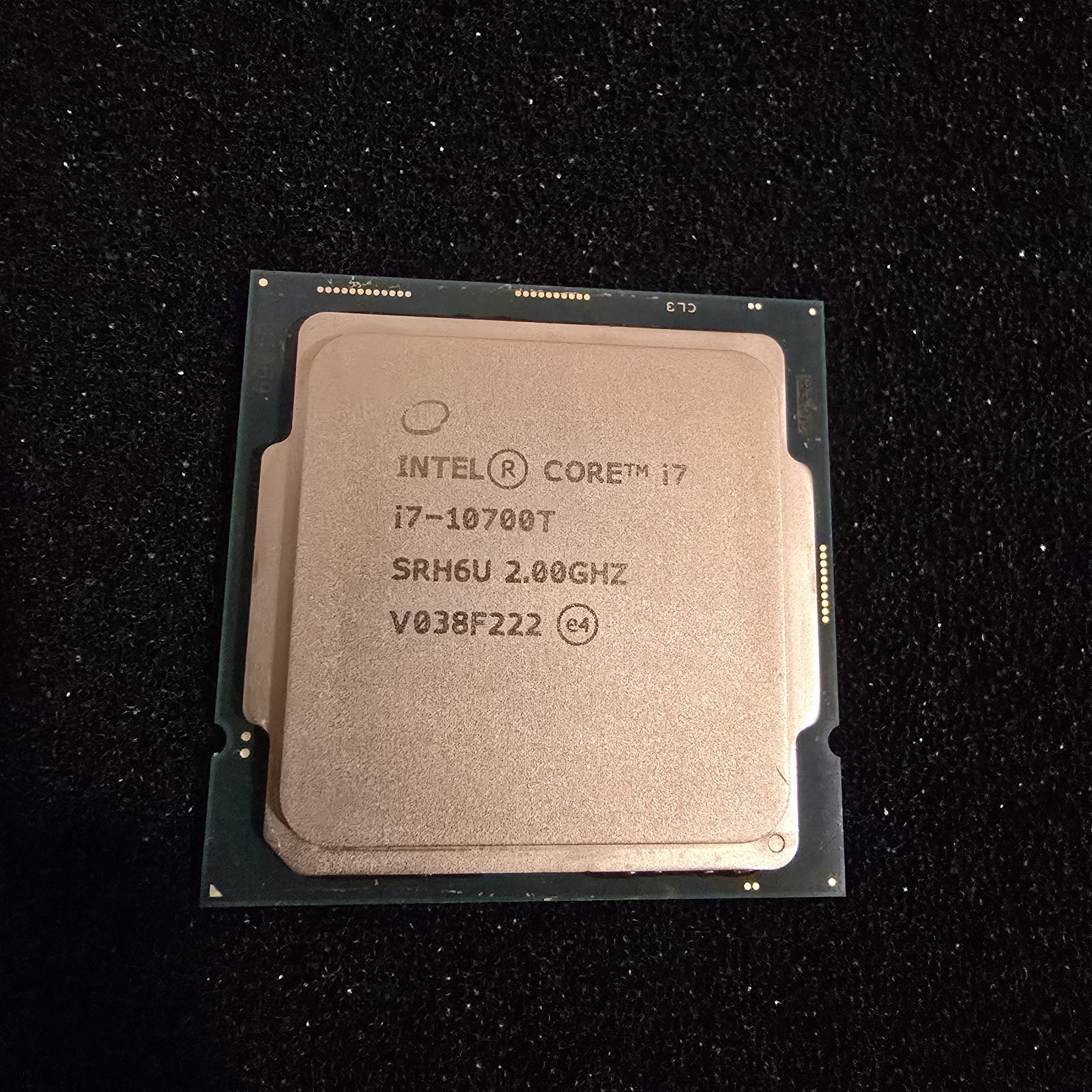 Used Intel Core i7-10700T 8-Core 2.00GHz LGA1200 CPU Processor SRH6U