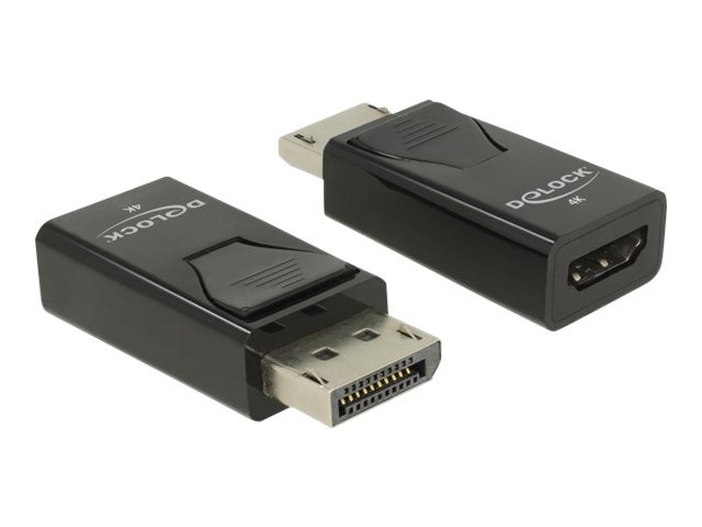 Delock Adapter 4K Passive DisplayPort HDMI Adapter 66234