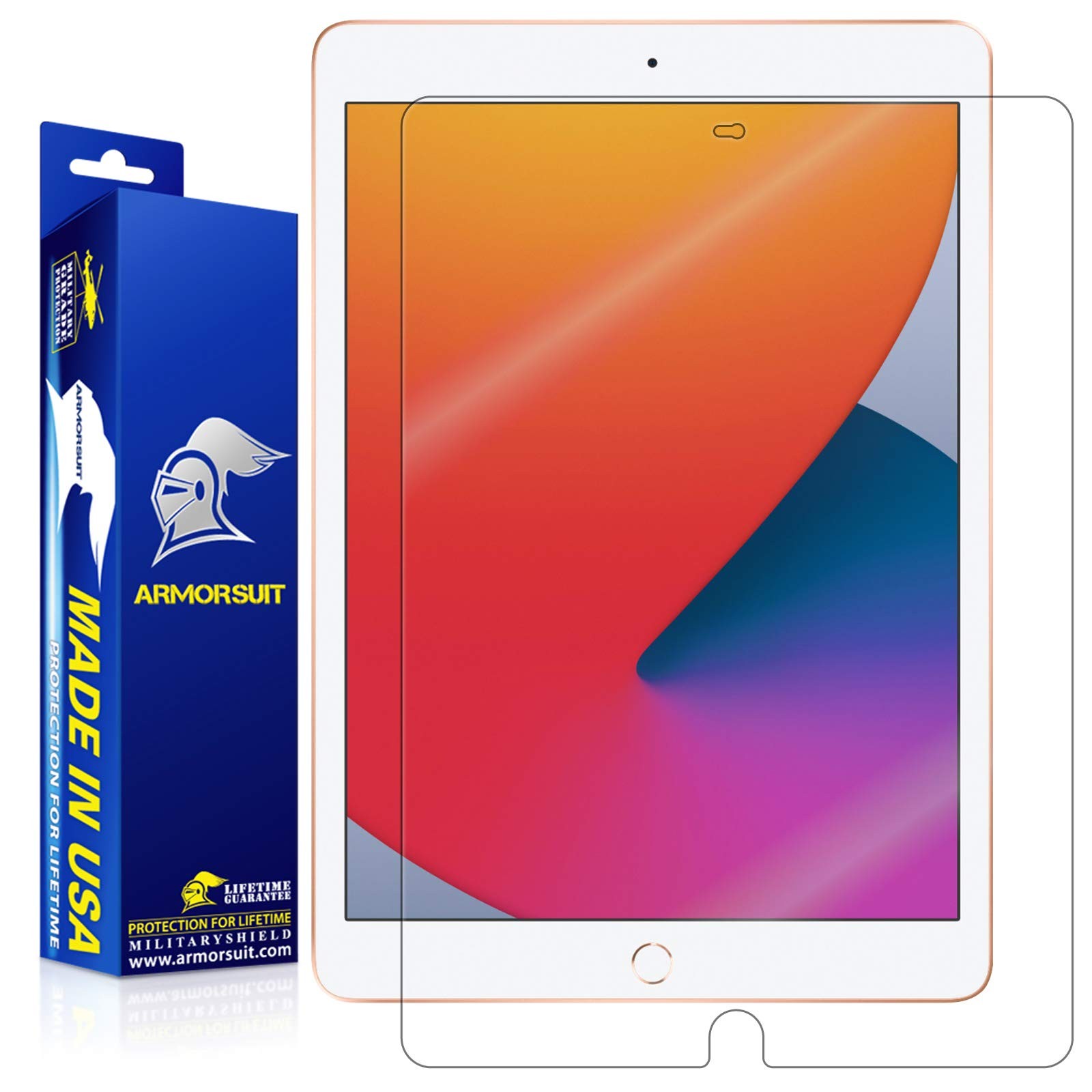 2 Pack Screen Protector for Apple iPad 9th 8th 7th Gen (10.2 inch iPad 9/8/7,...