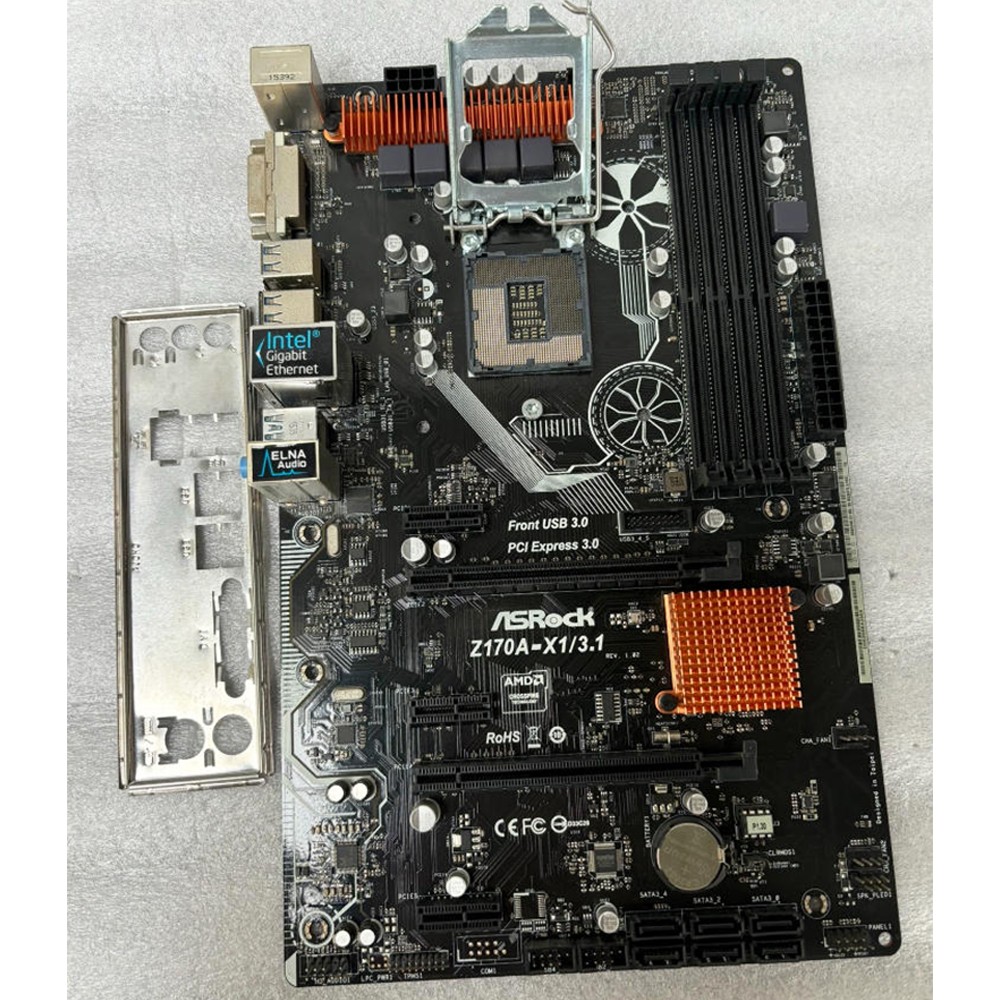 For ASRock H170A-X1/3.1 Motherboard LGA1151 DDR4 ATX Tested OK