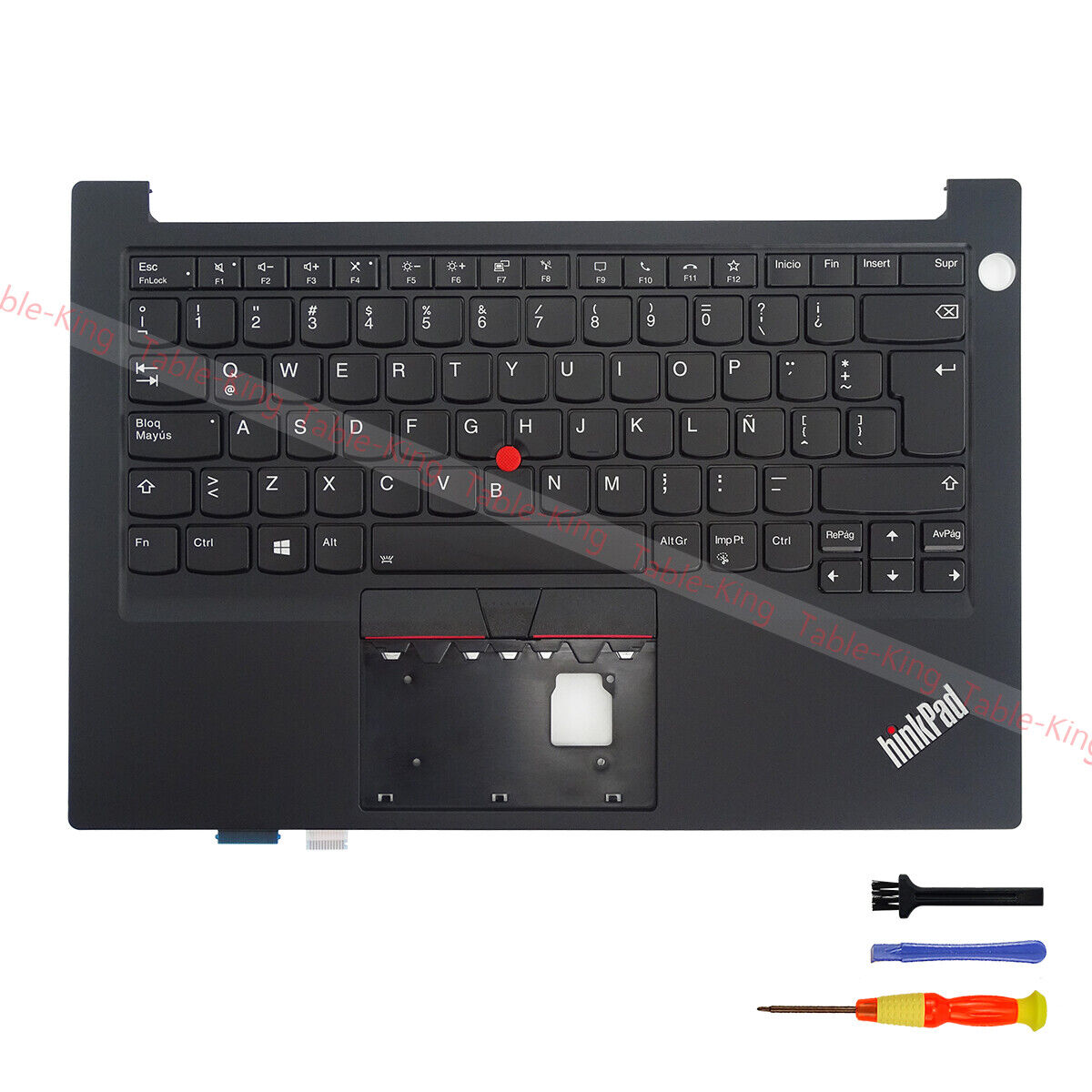 Latin America Spanish Palmrest Backlit Keyboard For Lenovo ThinkPad E14 Gen2