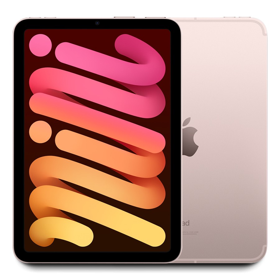 2021 Apple iPad Mini 6 256GB Cellular 8.3" - (Pink) A2568 w/1 Year Warranty