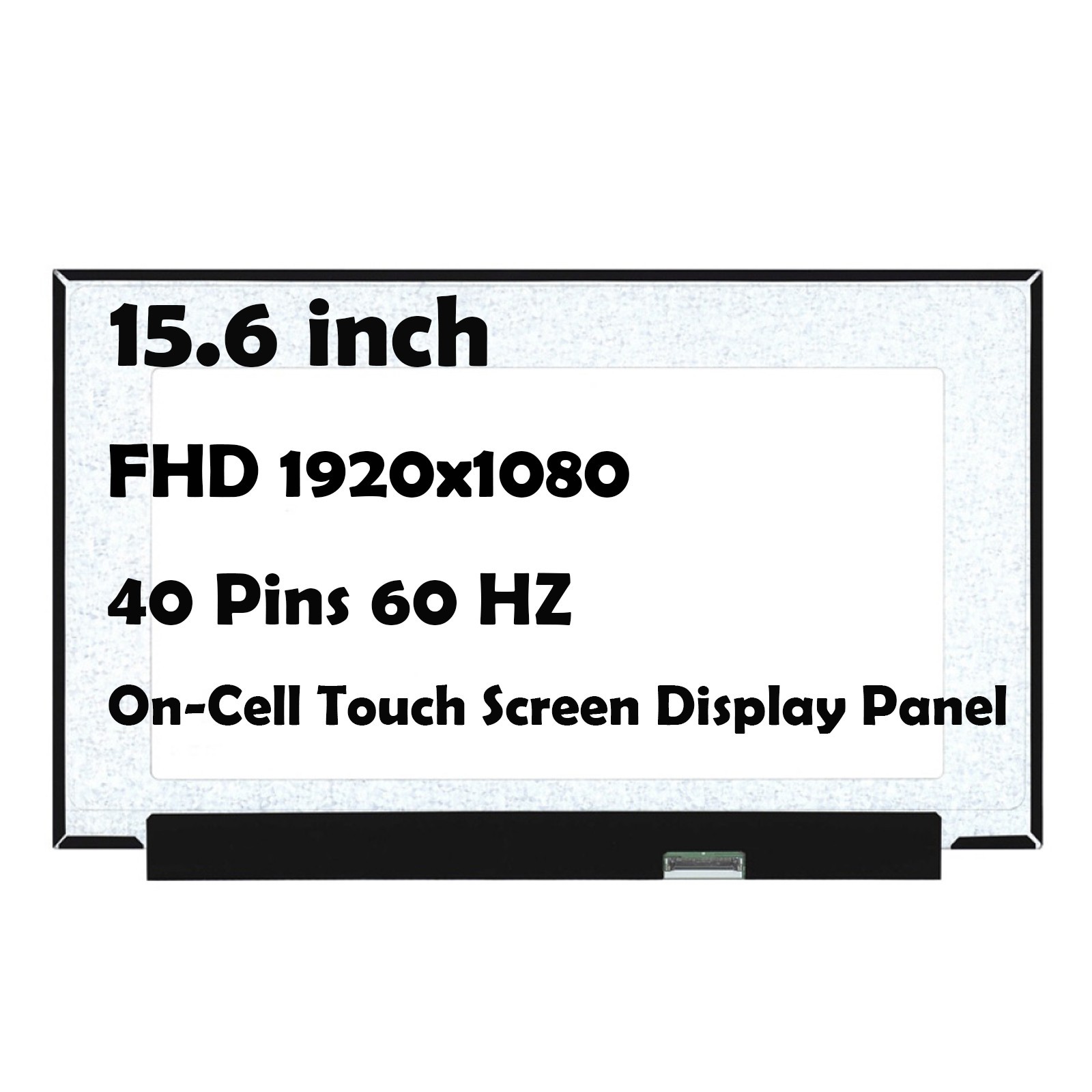 15.6" for Fujitsu LIFEBOOK E5511 U7511 FHD 40Pin LCD Touch Screen Display Panel