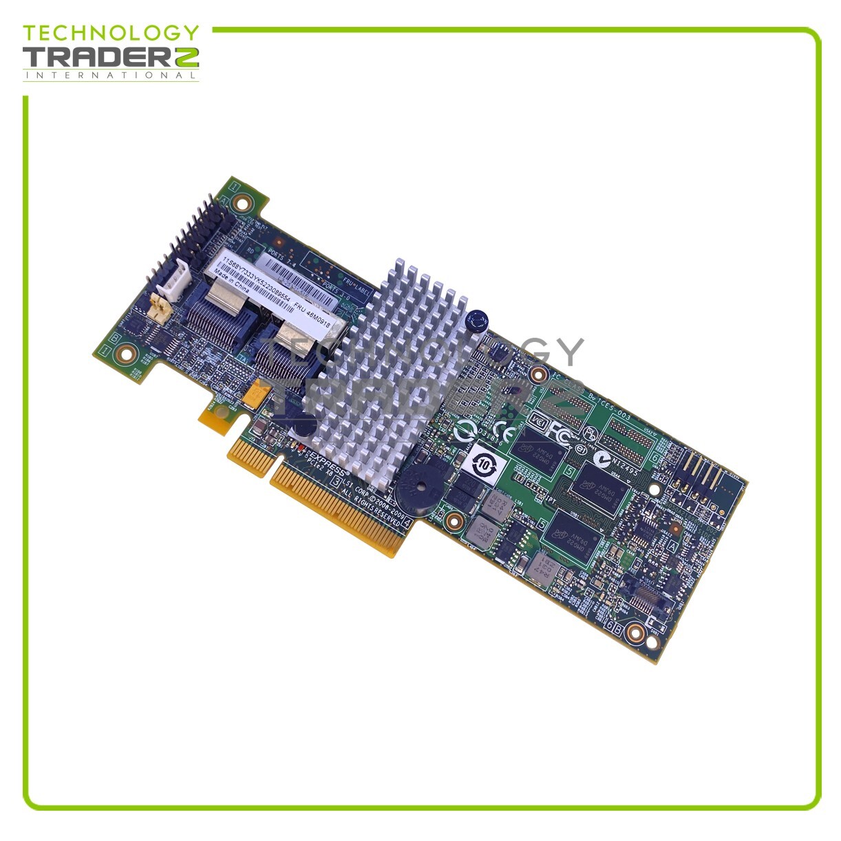 46M0918 IBM ServerRAID M5014 SAS/SATA 6Gbps Raid Controller 68Y7333 W/O Battery