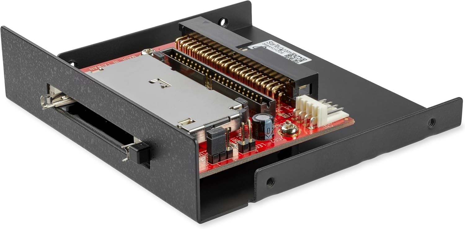StarTech.com 3.5in Drive Bay IDE to Single CF SSD Adapter Card Reader