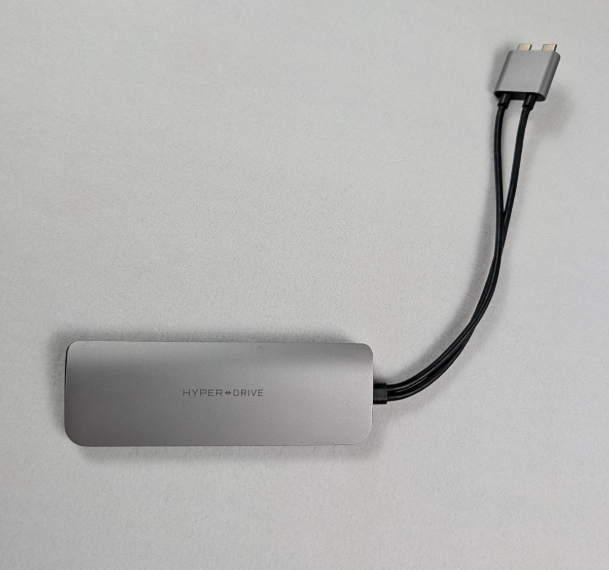 HyperDrive Viper 10-in-2 USB-C Hub Dock Dual 4K HDMI Ethernet MacBook HD392 Gray