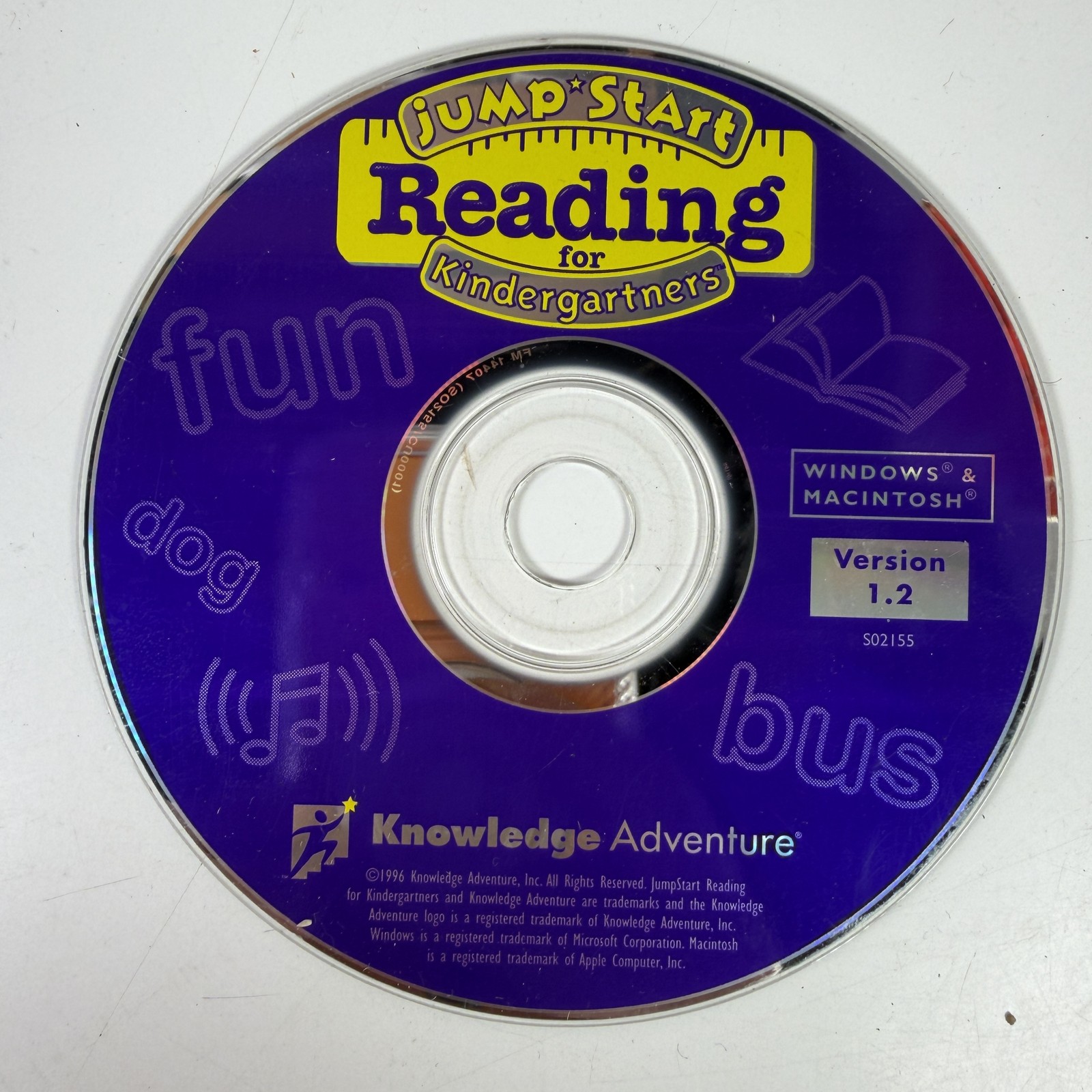 JumpStart Reading for Kindergartners PC MAC CD-ROM Software Education Version