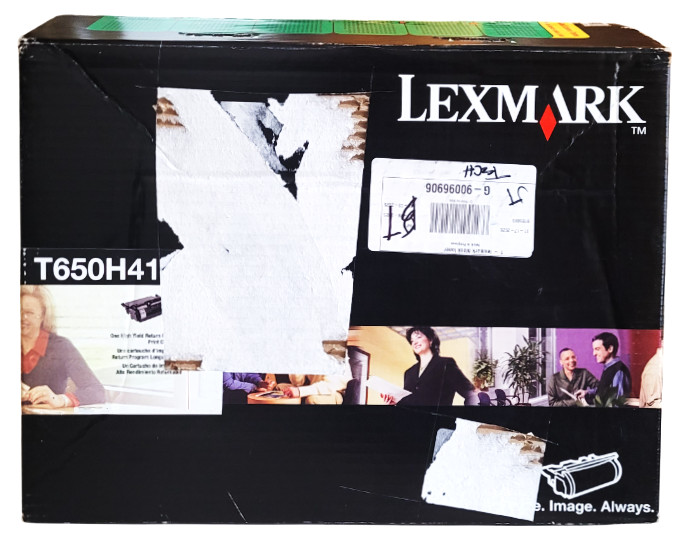 Lexmark T650H41G Black High Yield Toner Cartridge New Sealed-Open Box