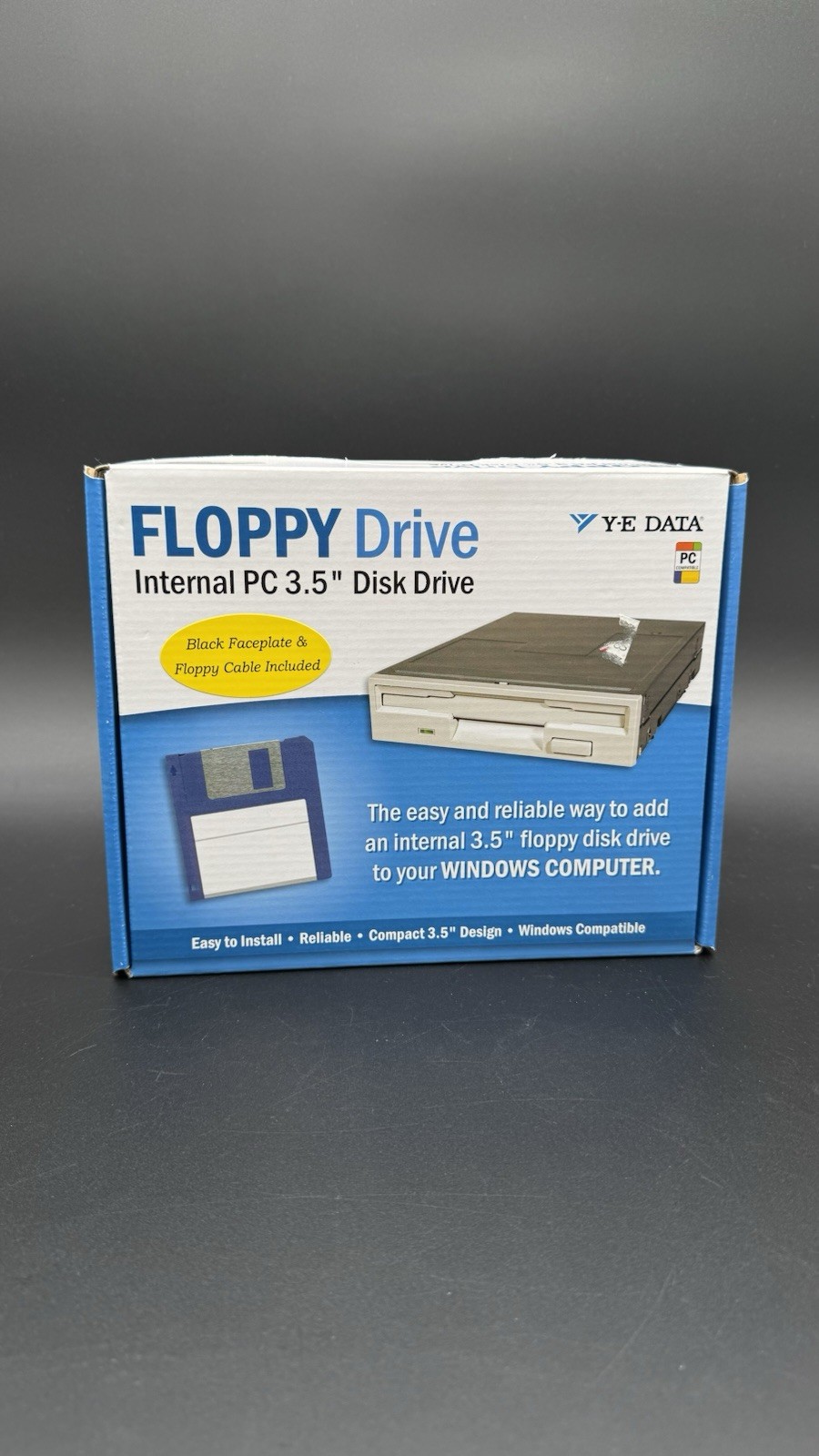 NEW YE Data 702D 3.5" Floppy Disk Drive YD-702D/1921/0379/03/23