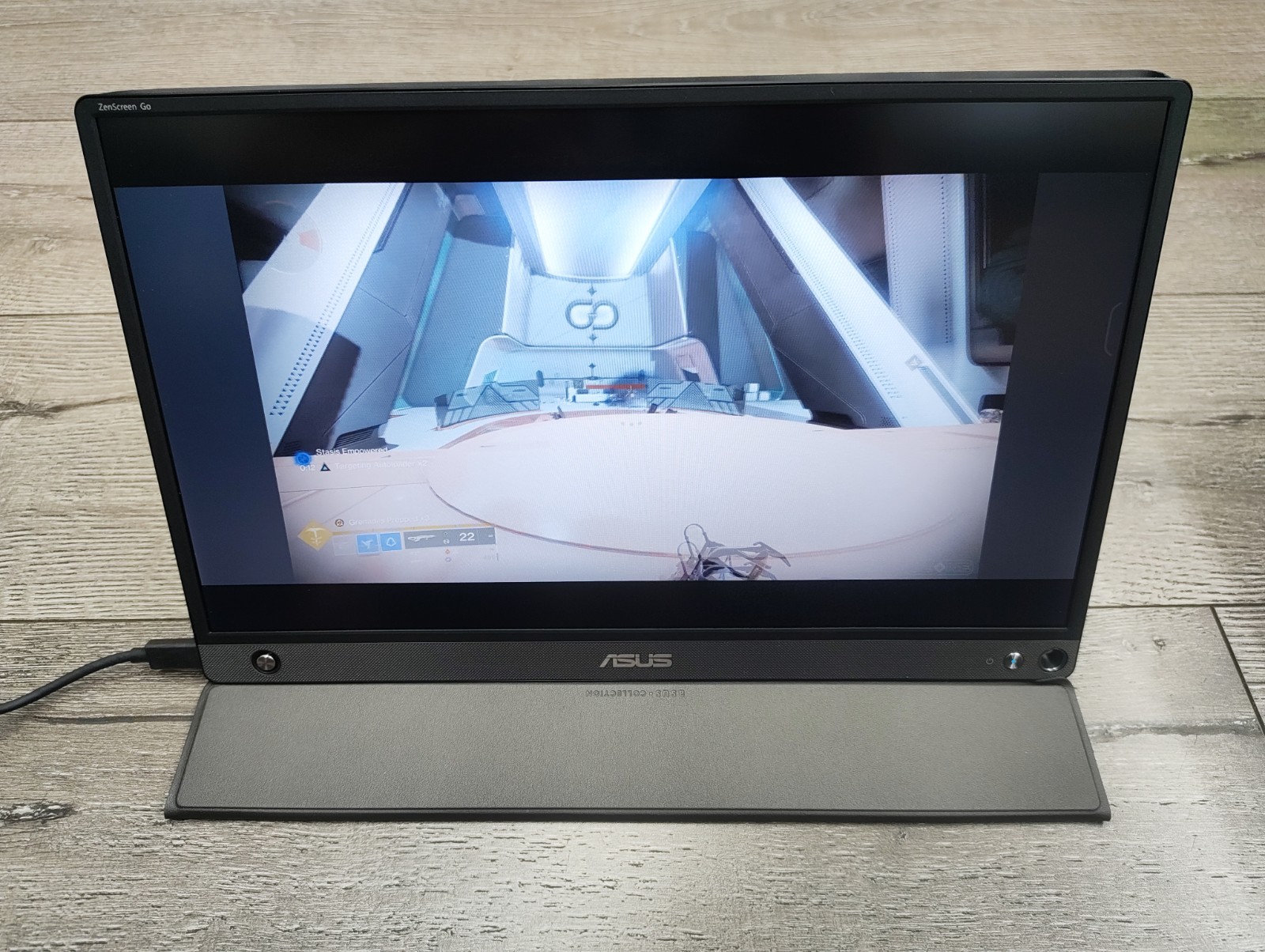 ASUS ZenScreen Go 15.6” 1080P Portable Monitor Built-in Battery Model (MB16AHP)