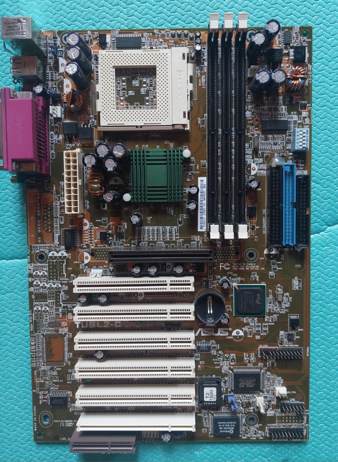 ASUS TUSL2-C Motherboard Socket 370 Tualatin