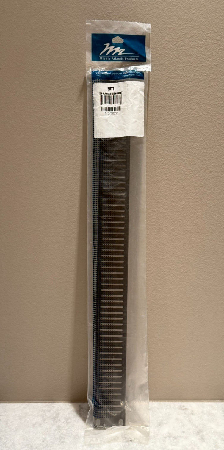 Middle Atlantic Products EVT1 1SP Flanged Econo Vent