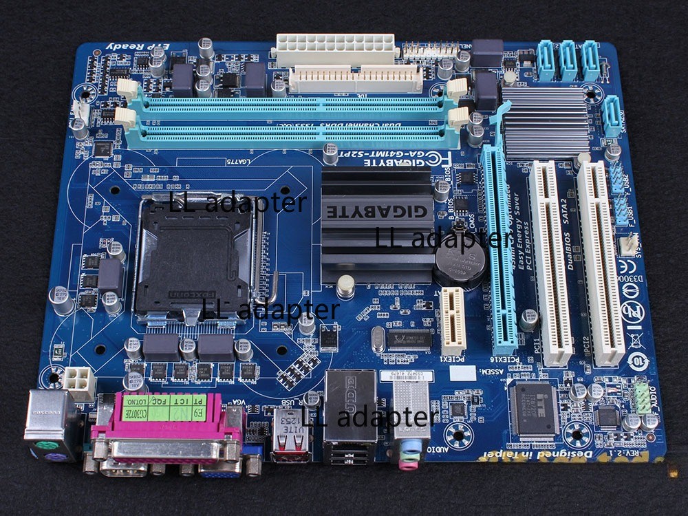 Original Gigabyte GA-G41MT-S2PT V2.1 Intel G41 Motherboard 775 DDR3
