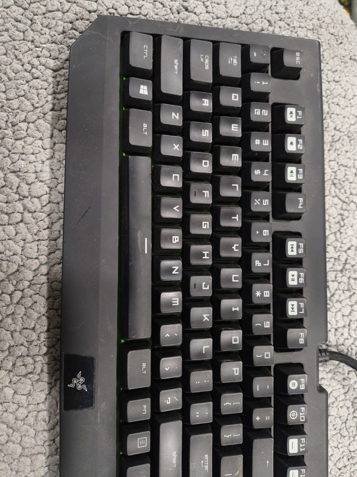 Razer Blackwidow Ultimate Mechanical Keyboard - Stealth 2016 Edition (RZ03-0170)