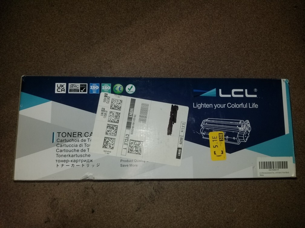 Compatible Canon 067H 067 Toner Cartridge Set JEOSTARKY 4 PACK MF656Cdw LBP632Cd