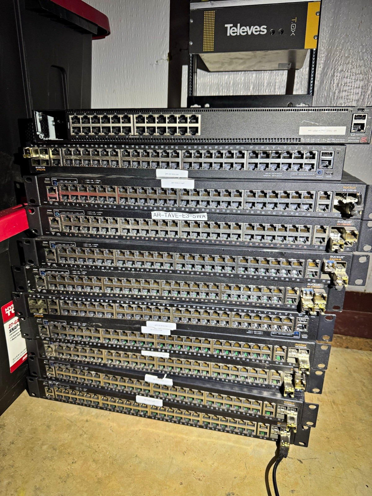 Ruckus ICX7150-48 48-Port Gigabit Fully Managed Rack Switch w/ SFP