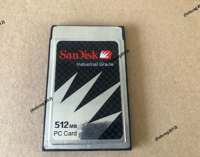 Sandisk 512MB industrial grade  PCMCIA PC CARD ATA FLASH CARD