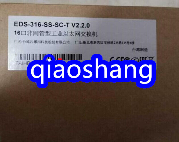 1PCS NEW IN BOX THE MOXA GROUP EDS-316-SS-SC V2.2.0 FAST SHIPPING FedEx or DHL