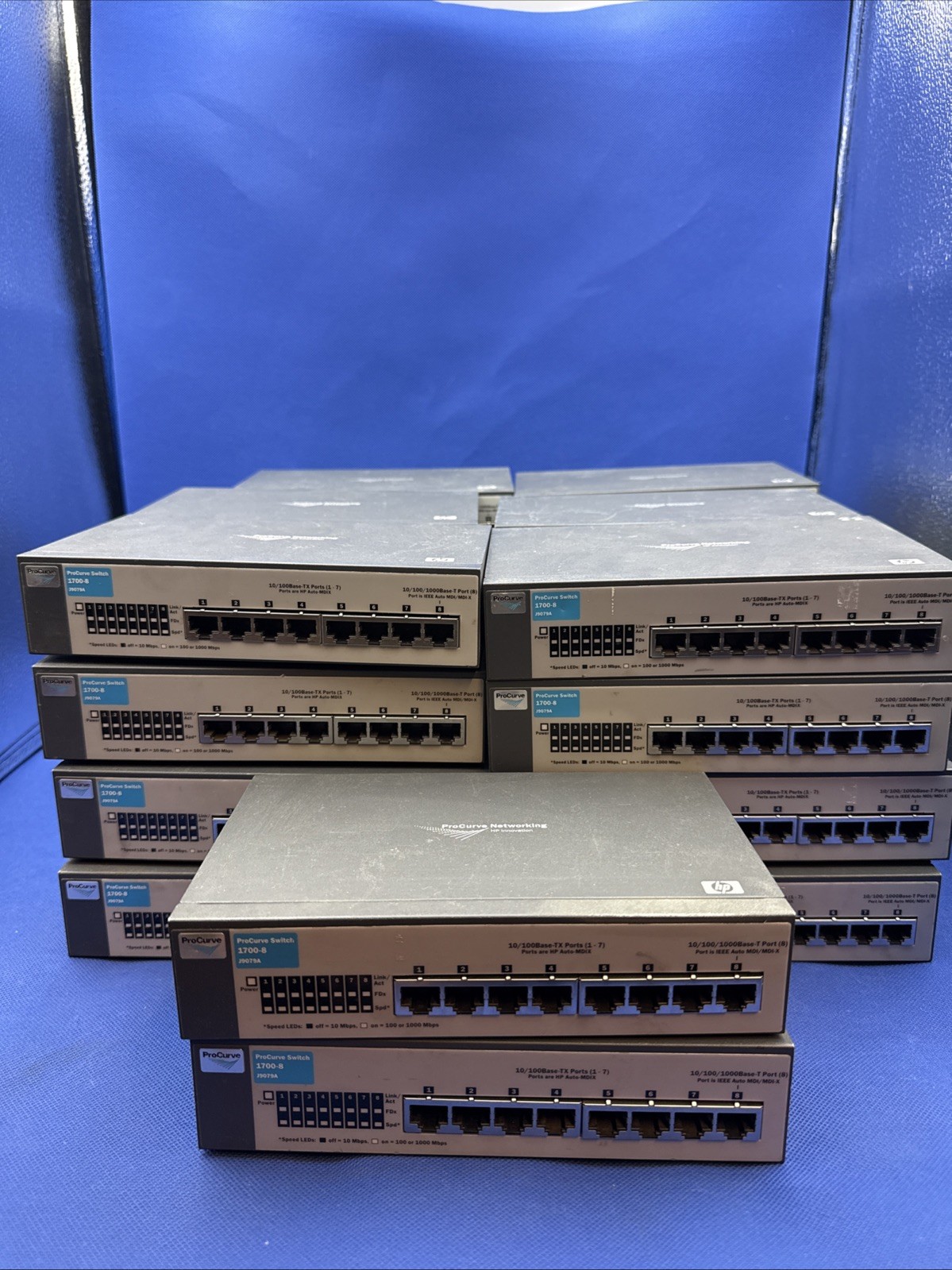 Lot Of 26 HP J9079A Managed ProCurve 1700-8 Switch