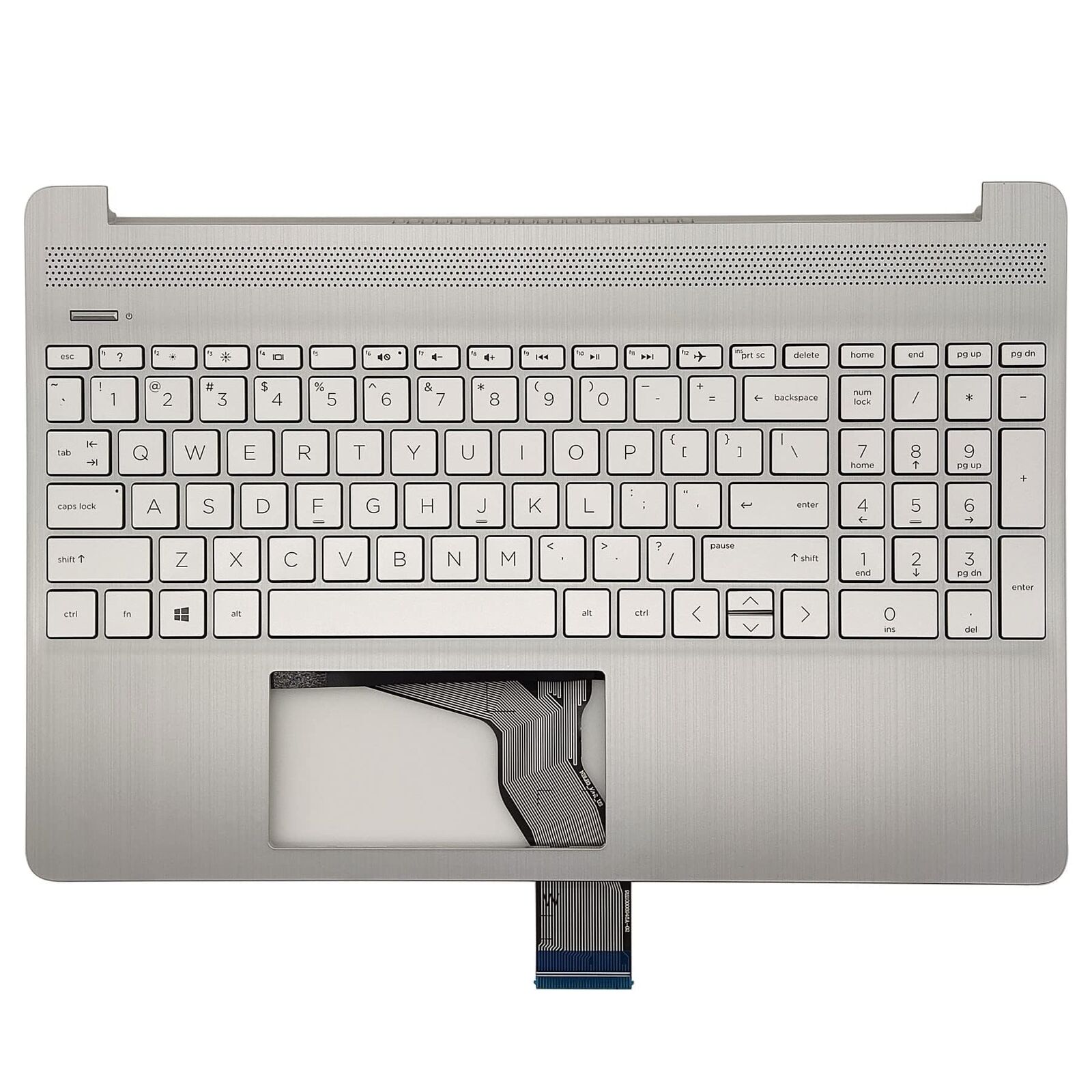 Replacement Upper Case Palmrest Keyboard Assembly for HP 15T-DY 15-DY 15-EF 1...