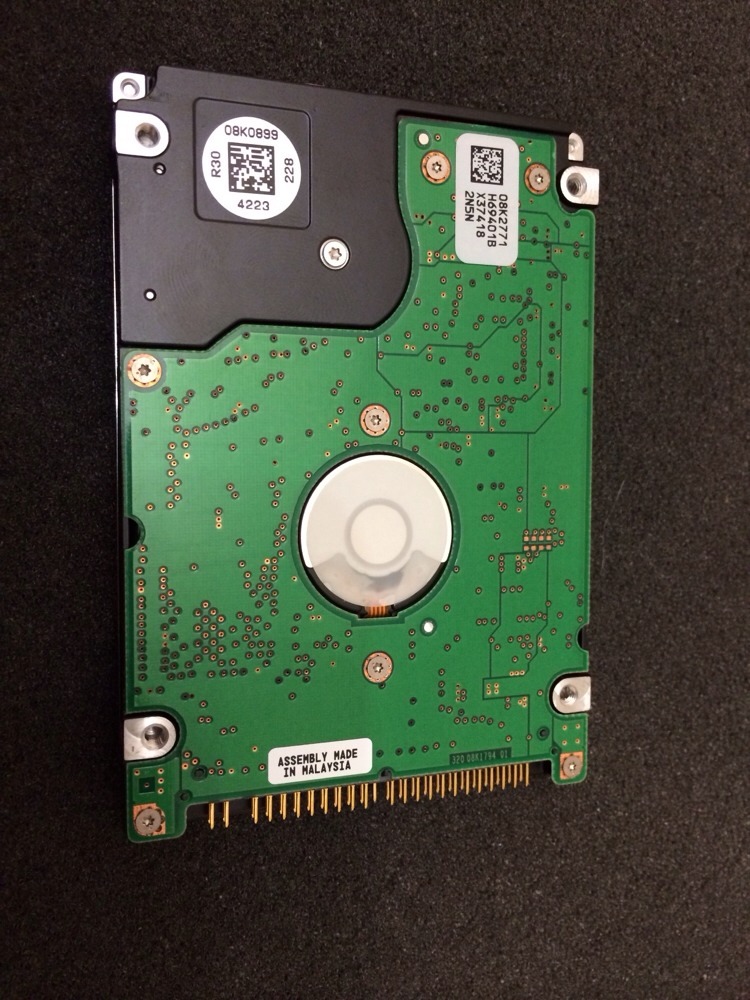 HITACHI IC25N030ATMR04-0 30GB ATA/IDE PCB BOARD ONLY LAPTOP 08K2771 H69401B