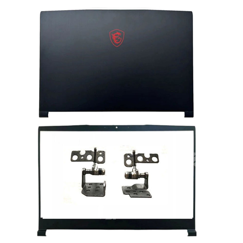 LCD Back Cover Lid Bezel Hinges For MSI GF63 8RC 8RD MS-16R1 16R4 16R5 15.6"
