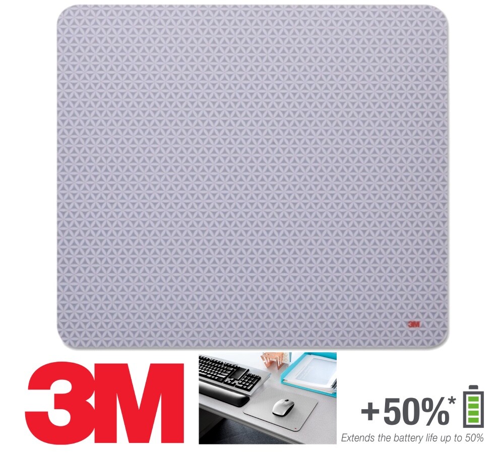 3M New MP114-BSD1 Precise Mouse Pad, Fast Speed, Nonskid Battery Life Extender  
