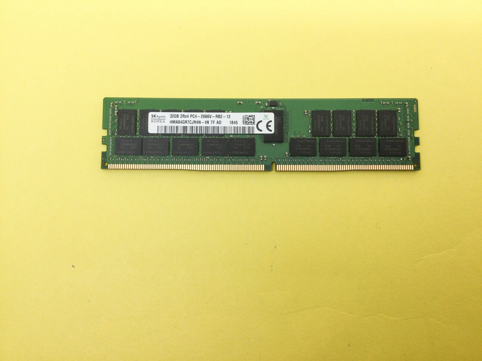 HYNIX 32GB (1X32GB) 2RX4 PC4-2666V DDR4 SERVER MEMORY HMA84GR7CJR4N-VK