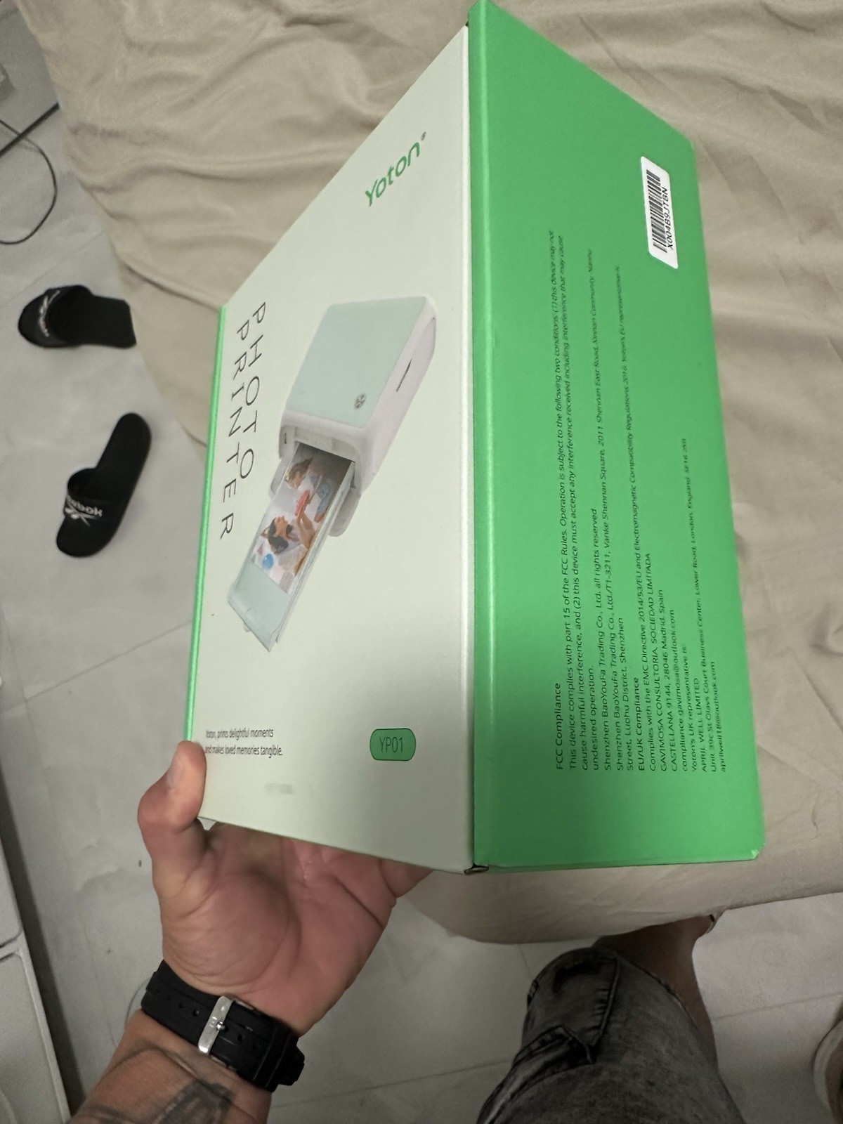 Yoton Photo Printer YP01 Model YP01 MPN Compact Portable Printing Device