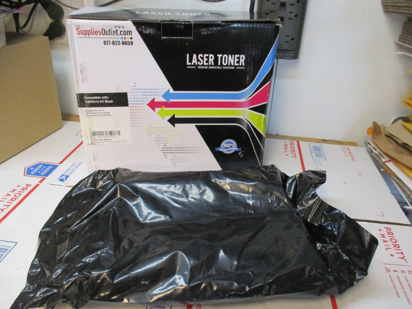 NEW SUPPLIES OUTLET 106R2313 BLACK TONER CARTRIDGE FITS XEROX WORKCENTRE 3325
