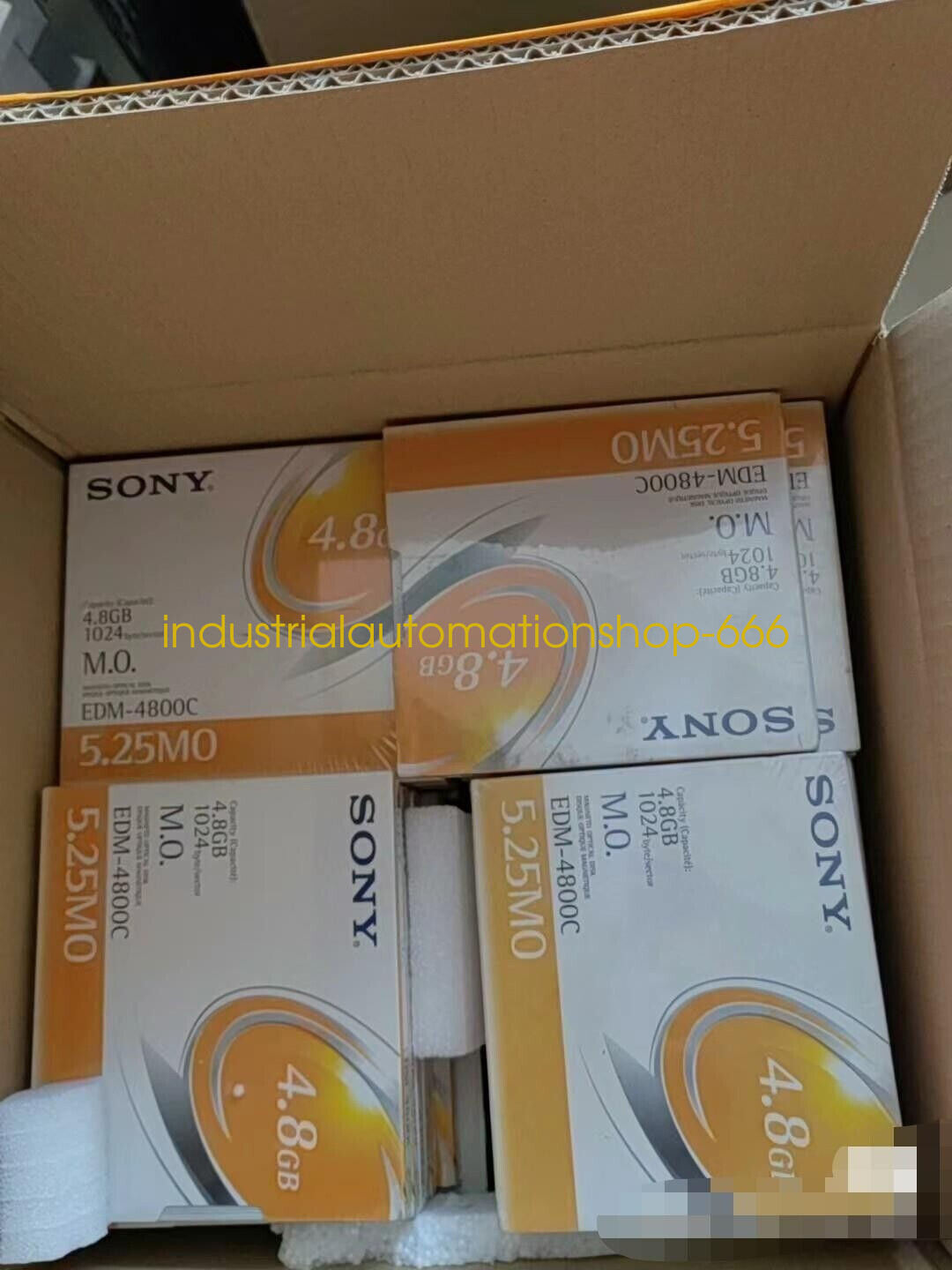 1pc NEW Sony EDM-4800C 4.8GB MO RW-media Via DHL or FedEX