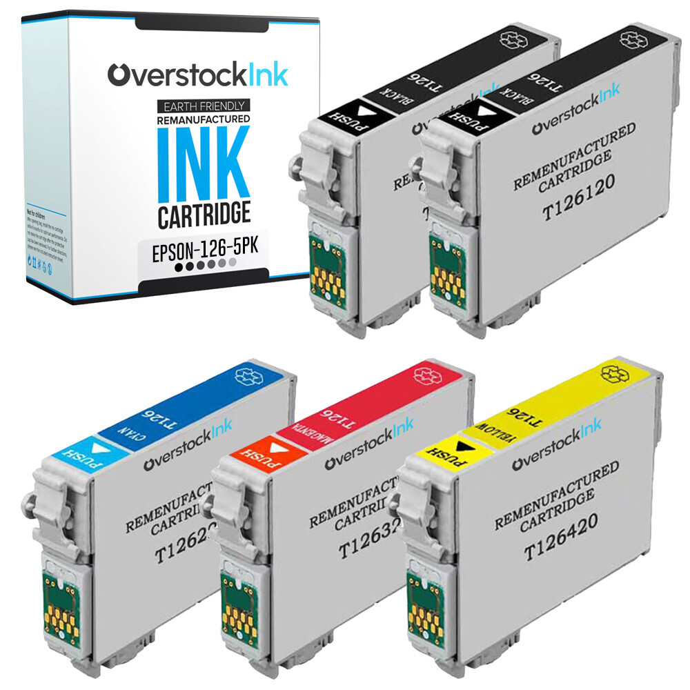 5-Pack Compatible OSI 126 Combo Pack Ink Cartridges for Epson Stylus NX330 NX430